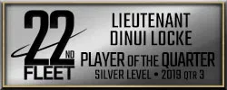 Silver Level Player Of Q2 2018